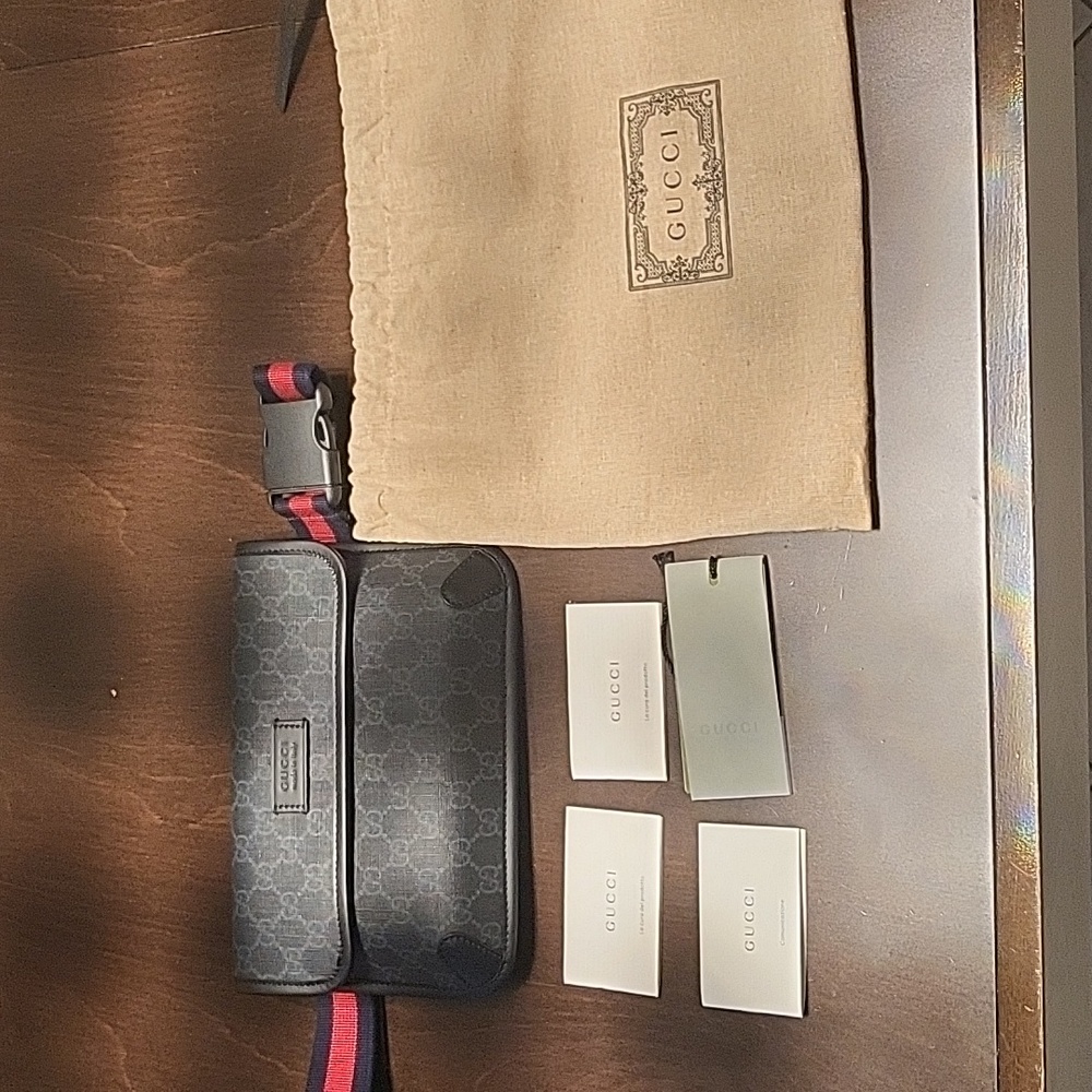 NEW Gucci Bag Black/Gray